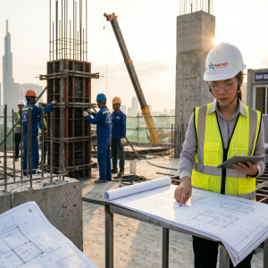 Giám sát thi công hiện trường